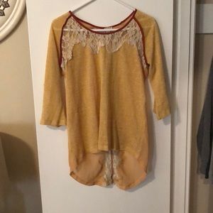 3/4 sleeve cute blouse